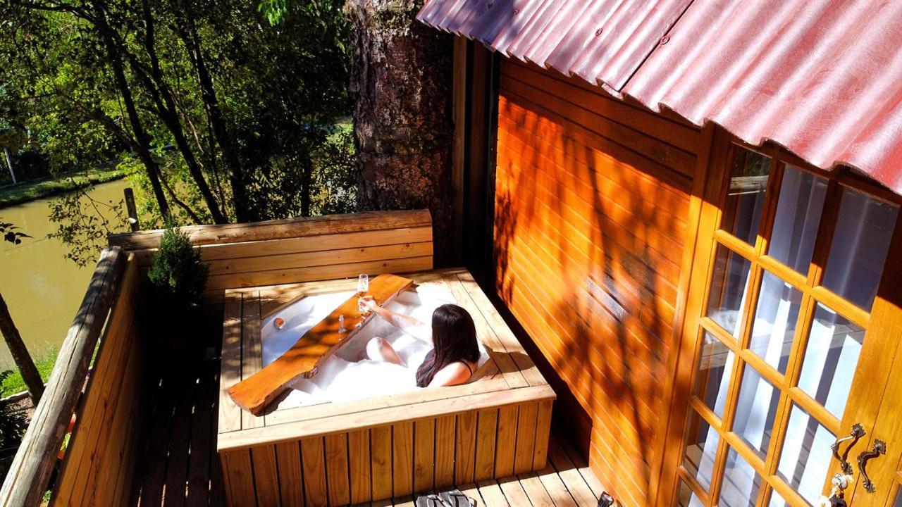 Casa Na Arvore Com Hidro, Piscina, Trilha, Cavalo 벤투곤살베스 외부 사진