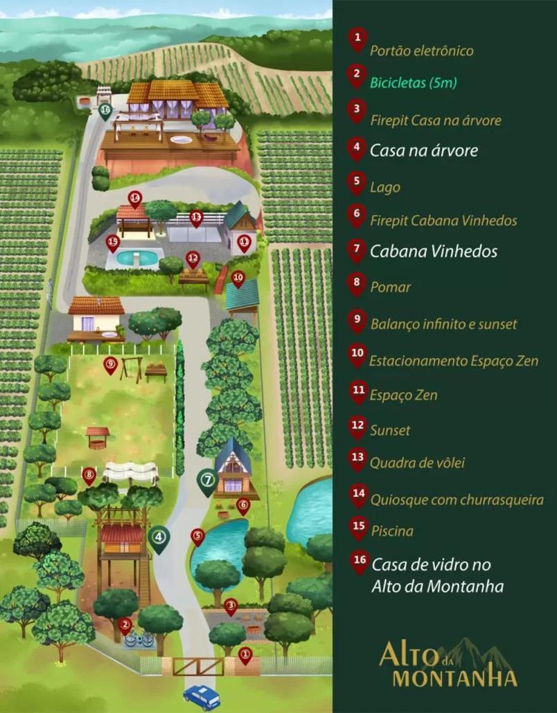 Casa Na Arvore Com Hidro, Piscina, Trilha, Cavalo 벤투곤살베스 외부 사진