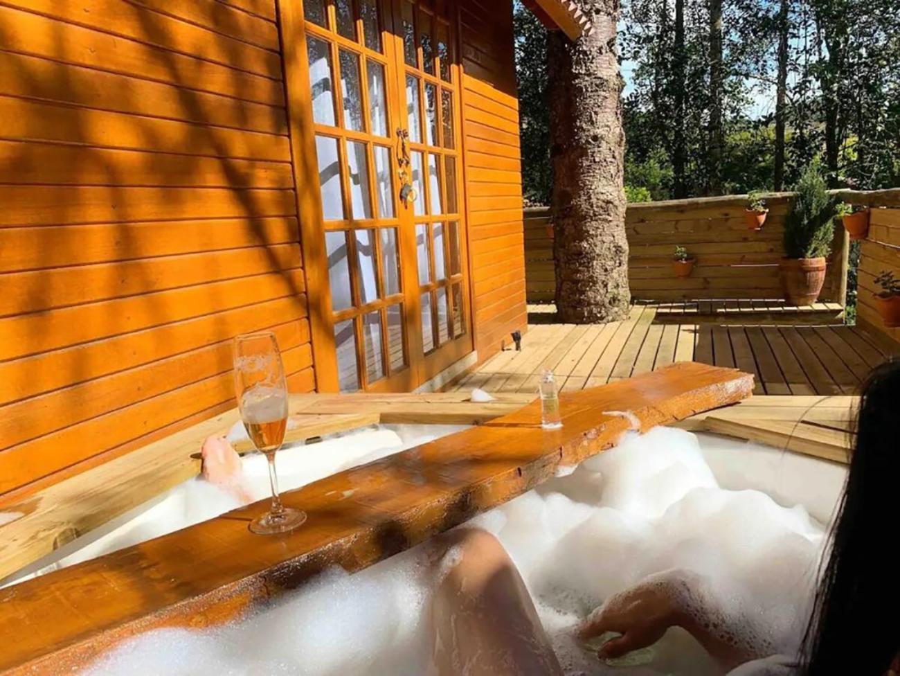 Casa Na Arvore Com Hidro, Piscina, Trilha, Cavalo 벤투곤살베스 외부 사진